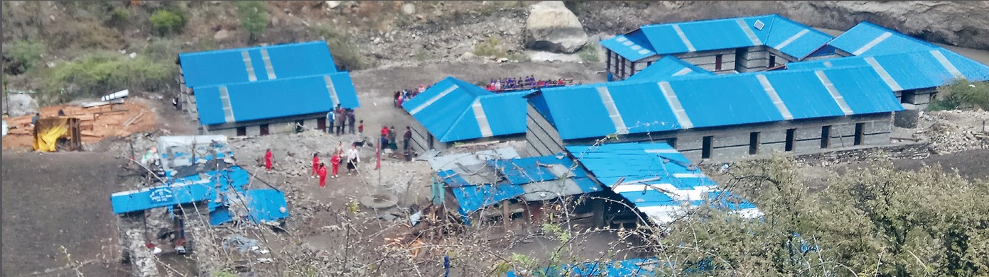 Remote school in Nepal